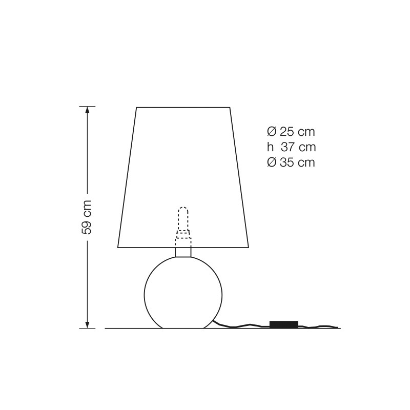 VS Manufaktur ORA 20 Tischleuchte